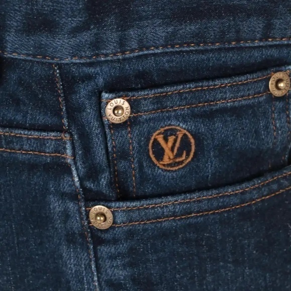 Louis Vuitton Slim Stretch Denim Jeans. - Picture 6 of 6